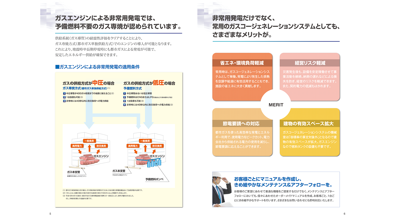 エネルギー関連会社　パンフレット